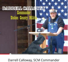 Darrell Calloway, SCM Commander